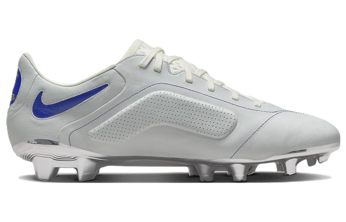 Nike Tiempo Legend 9 Elite Mi Fg Montebelluna Leather White Game Royal 4