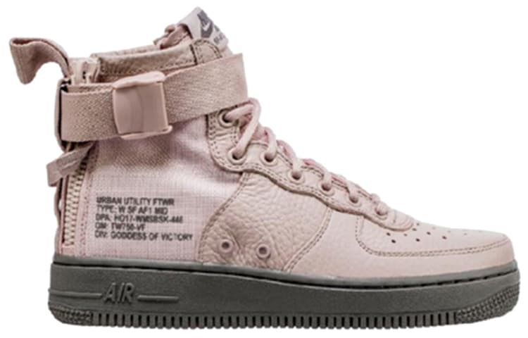 Nike Sf Air Force 1 Mid Silt Red Women's 3