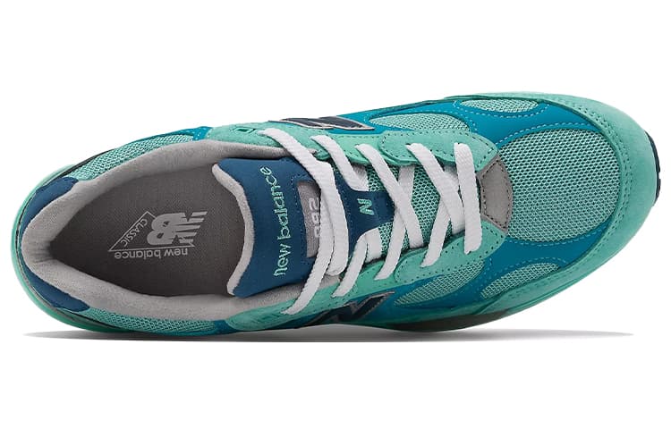 New Balance 992 MiUSA Blue Silver Metallic 5