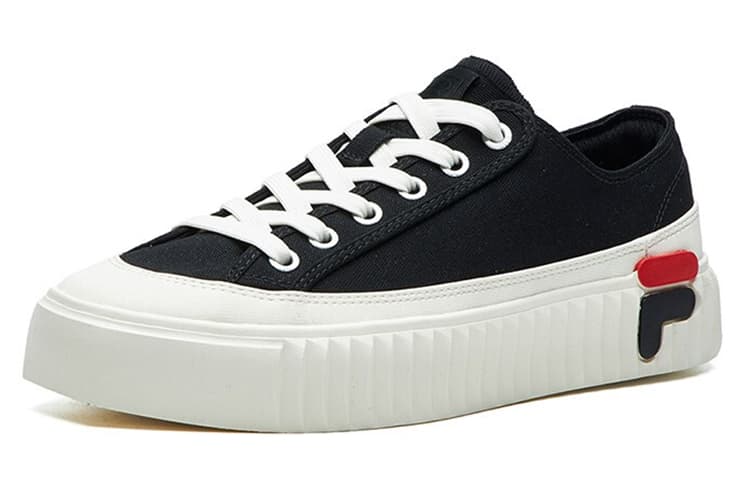 FILA Gear Canvas Shoes 'Black' Women's 3