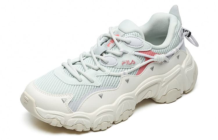 FILA Cat Claw Chunky Sneakers Women's Low-Top Blush Blue/Dark Lilac 4