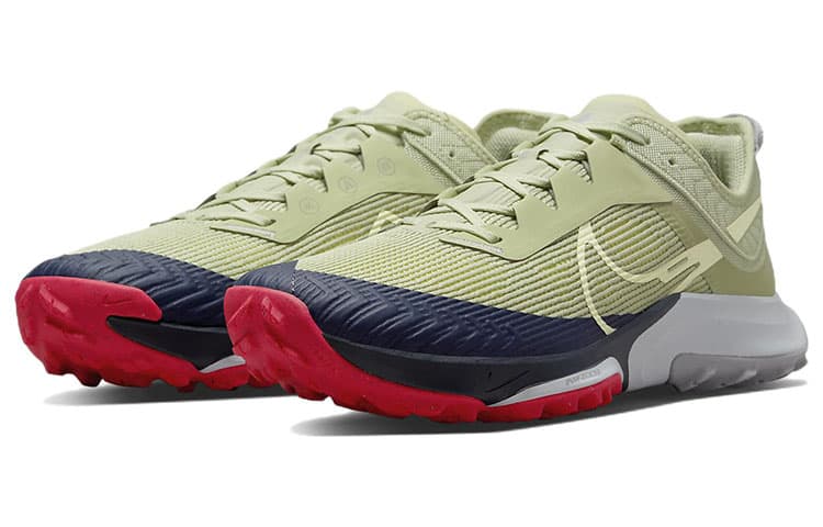 Nike Air Zoom Terra Kiger 8 Olive Aura Navy Red 6