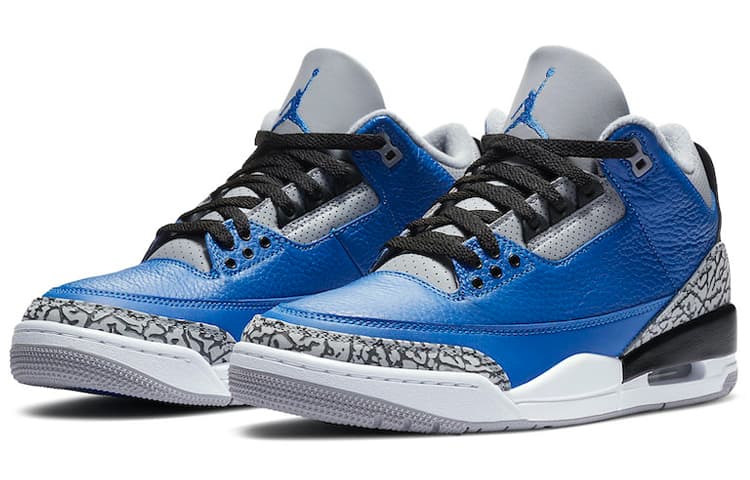 Jordan 3 Retro Varsity Royal Cement 5