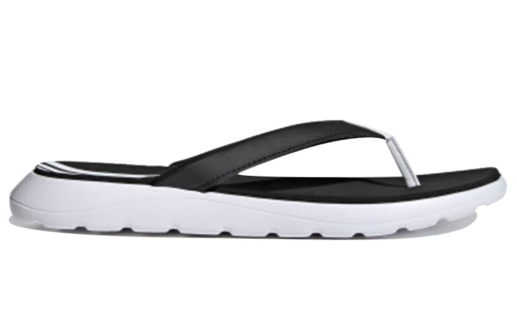Adidas Comfort Flip Flop 'White Black' Women's 3