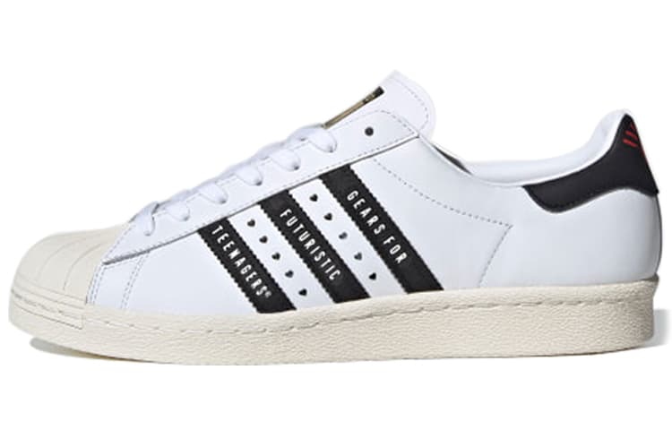 Adidas Originals Superstar Human Made White Black 2