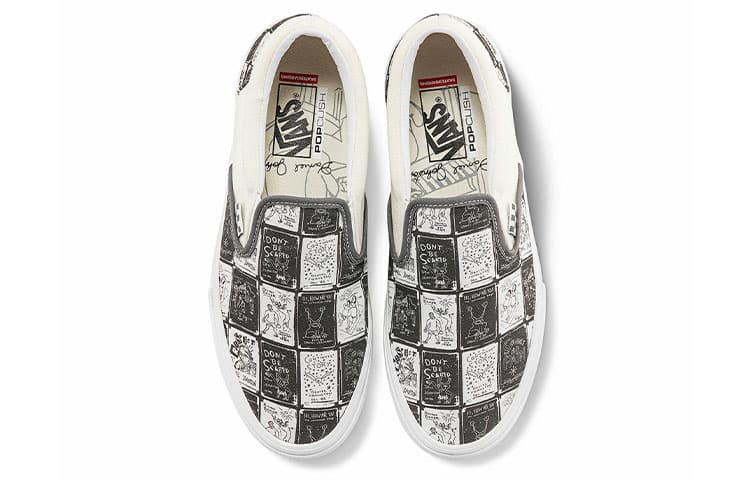 Slip On Daniel Johnston X Skate Vans 'Cassette Tape' 5