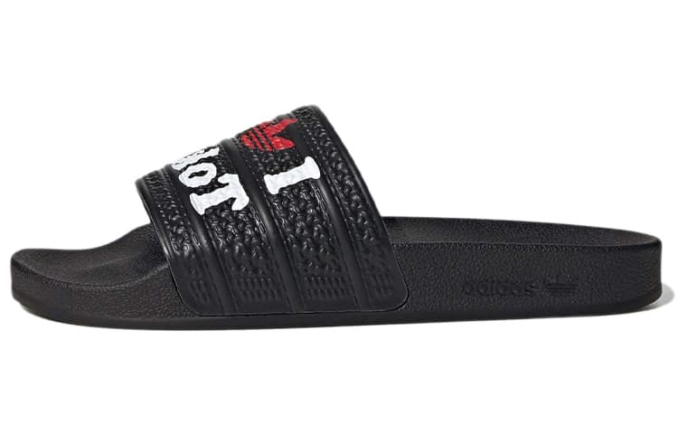 Adidas Originals Adilette Slides 'Black' Women's 2