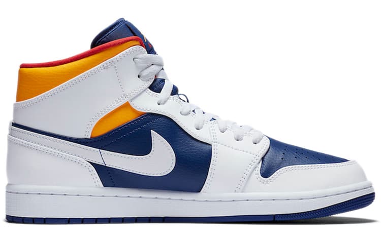 JORDAN 1 Mid Royal Blue Laser Orange 3