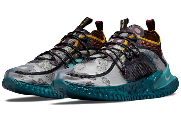 Nike Flow 2020 Ispa Black Turquoise Gold 6