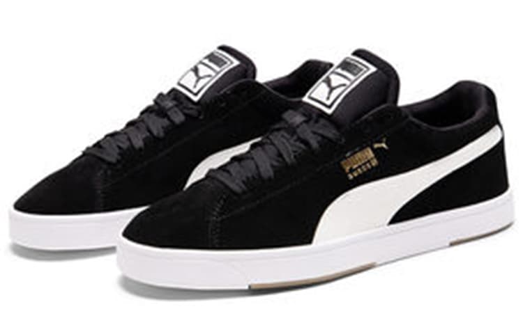 Puma Suede Black White 6