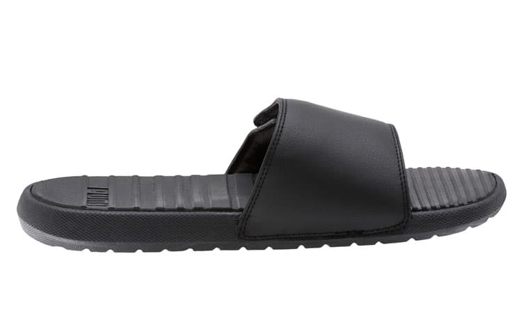 PUMA Cool Cat Sport Slippers Black/White 3