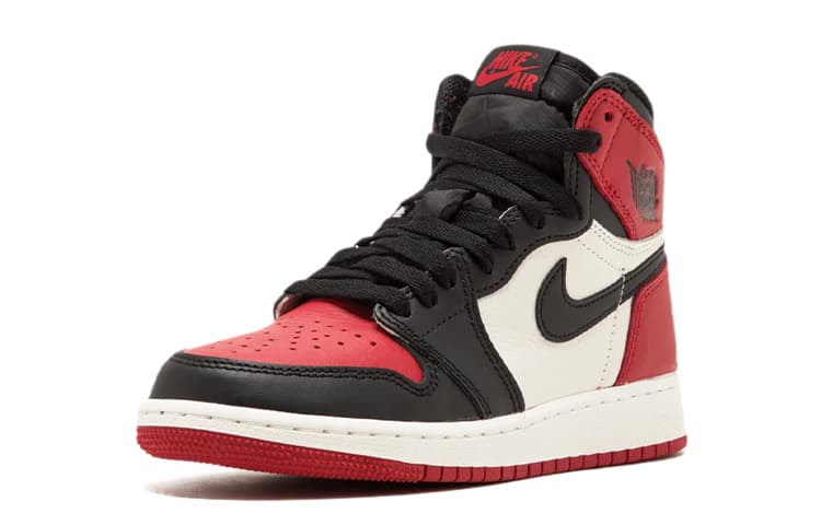 Jordan 1 Retro High Bred Toe GS 4
