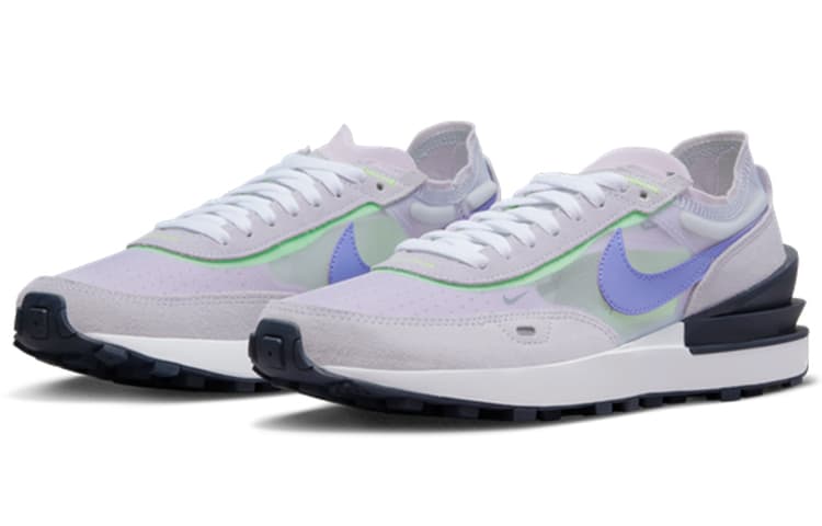Nike Waffle One Football Grey Light Thistle Dark Ob Women's 5