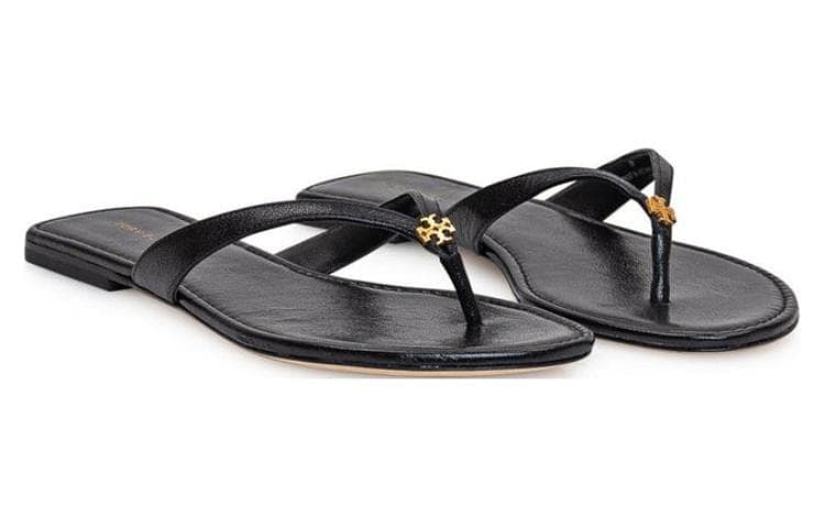 TORY BURCH Capri Logo-plaque Flip-flops 6