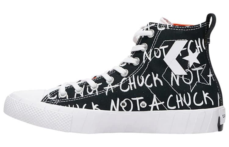 Converse UNT1TL3D Hi Not A Chuck Black