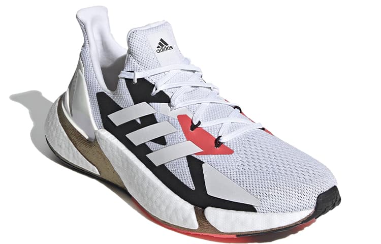 Adidas X9000L4 Boost White Solar Red Bronze 6