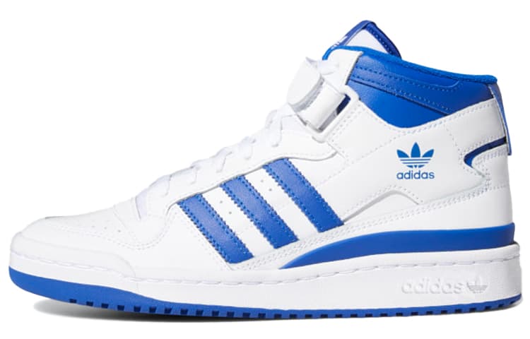 Adidas Forum Mid White Royal Blue Women's 2