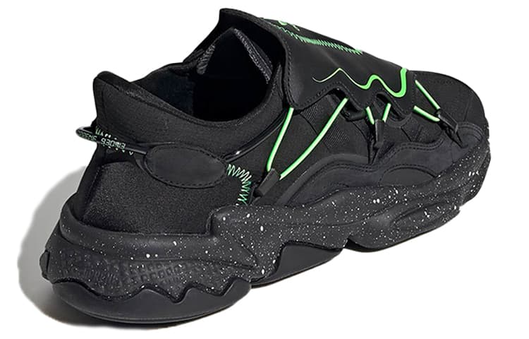 Ozweego Adidas Originals 'Black Solar Green' 5