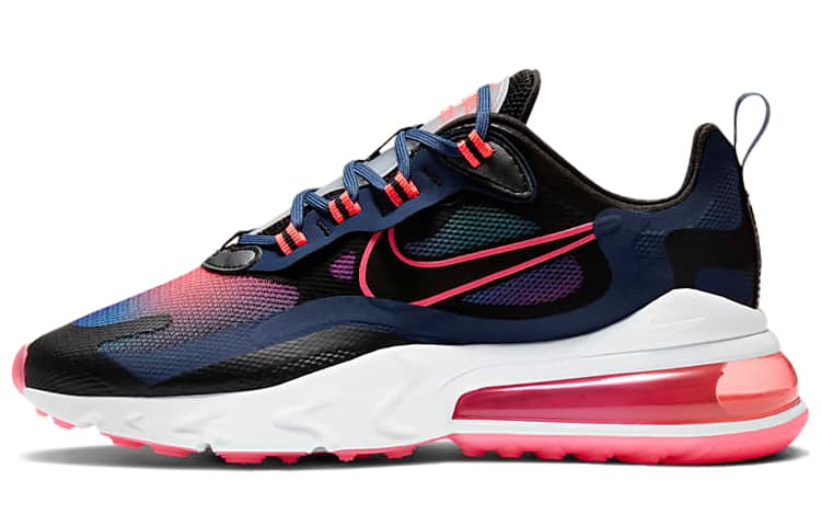 Nike Air Max 270 React Midnight Navy Hyper Pink Women's 2