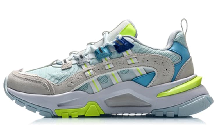LiNing 'Reverse 2020' Breathable Low-Top Casual Shoes Women's Blue Grey 2