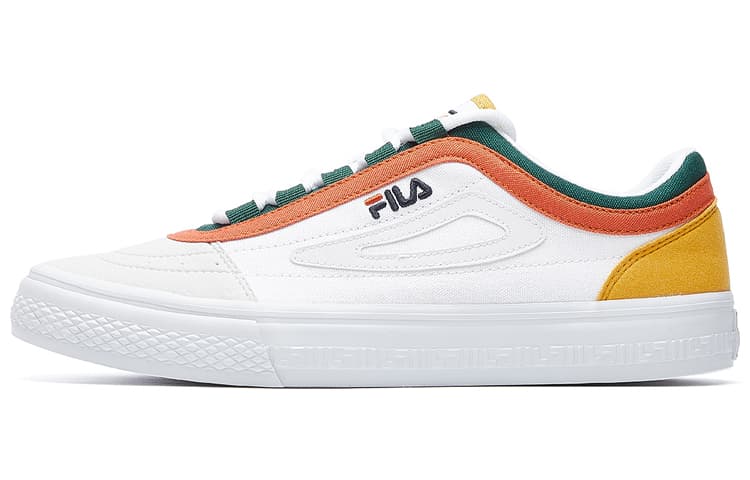 FILA Light Sneakers Gs White/Yellow/Orange Women's 2