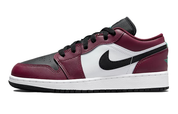 Jordan 1 Low SE Dark Beetroot Roma Green GS 2