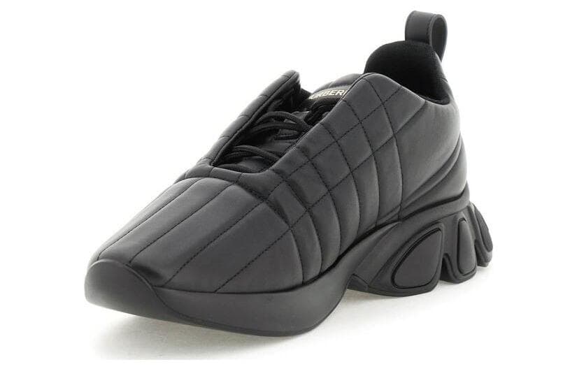 Burberry Quilted Leather Sneaker Black 6