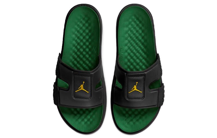 JORDAN Hydro 8 Sandals Black/Green 5