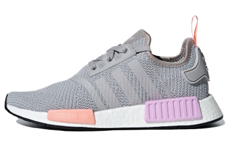 Adidas Originals Nmd R1 Light Granite Clear Orange Women's 2