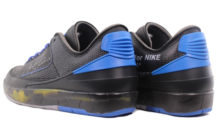 OFF-WHITE X Jordan Air Jordan 2 Retro Low Black And Varsity Royal 5