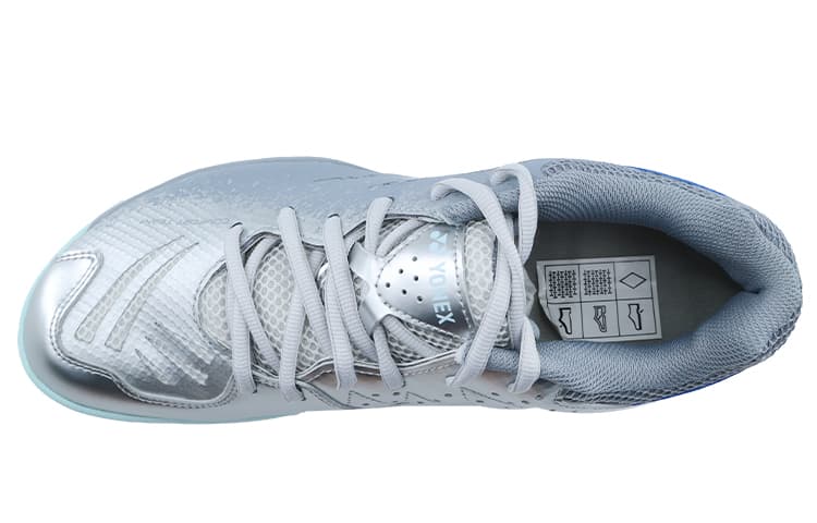 YONEX Power Cushion Badminton Shoes Unisex Low-Top Silver 6