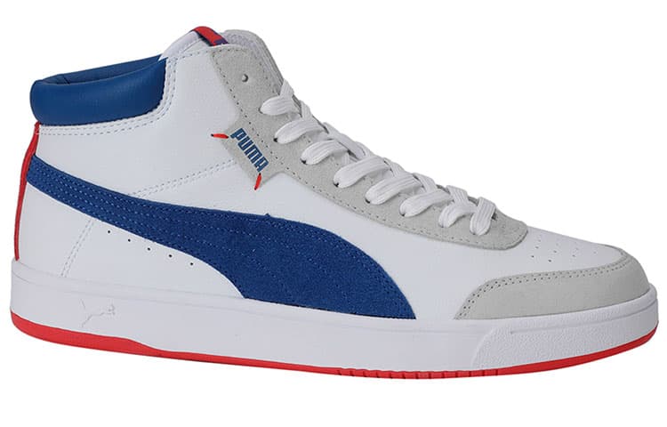 PUMA Court Legend Sl Collar 'White Gray Blue' 3