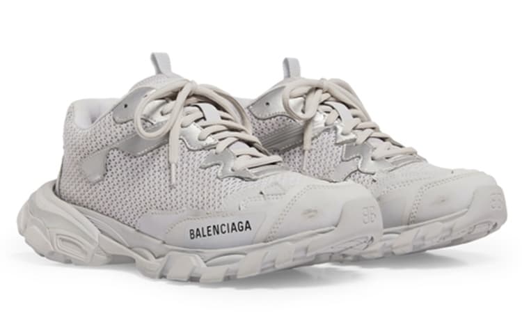 Balenciaga Low-Top Casual Shoes Women's Gray 4