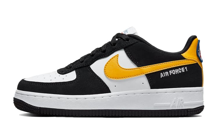 Nike Air Force 1 Low Athletic Club Black University Gold GS