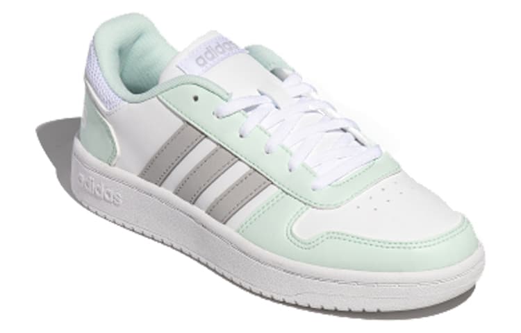 Adidas Neo Hoops 2.0 'White Grey Green' Women's 3
