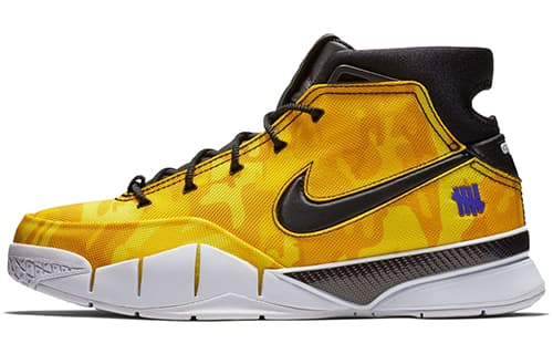 Nike Kobe 1 Protro Undefeated Yellow Camo La Brea