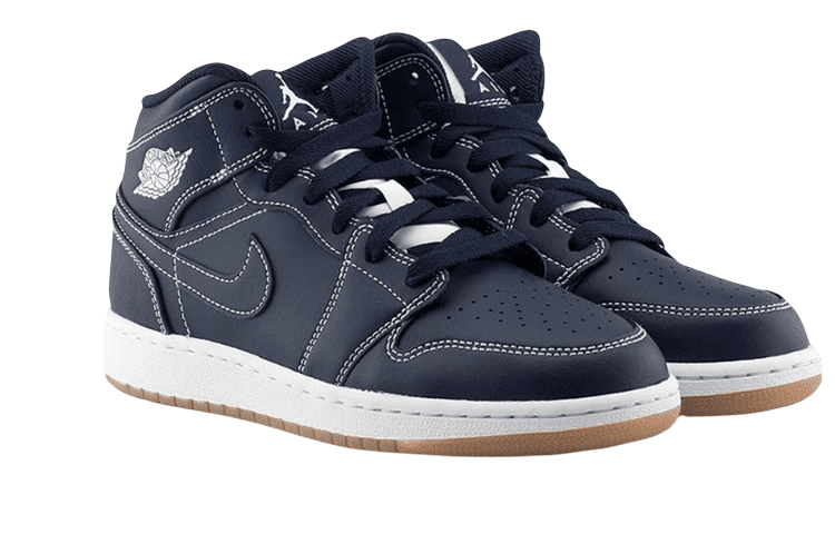 Jordan 1 Retro Mid GS Obsidian 6