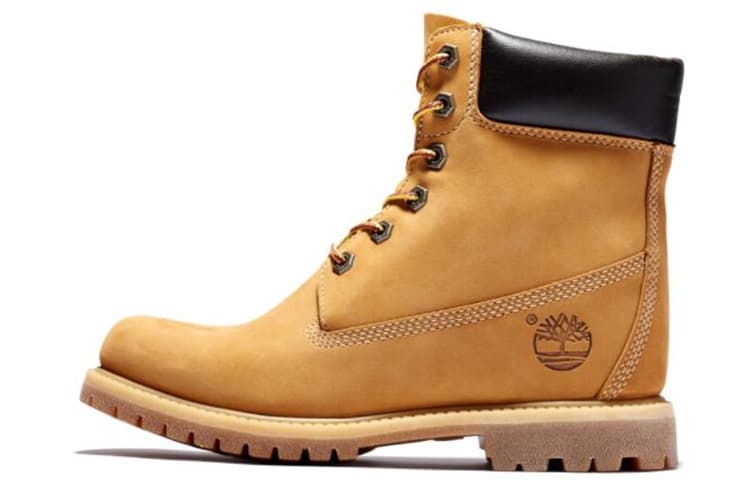 Timberland 6 Incg Premium Wedge Boots 'Wheat Nubuck' Women's 2