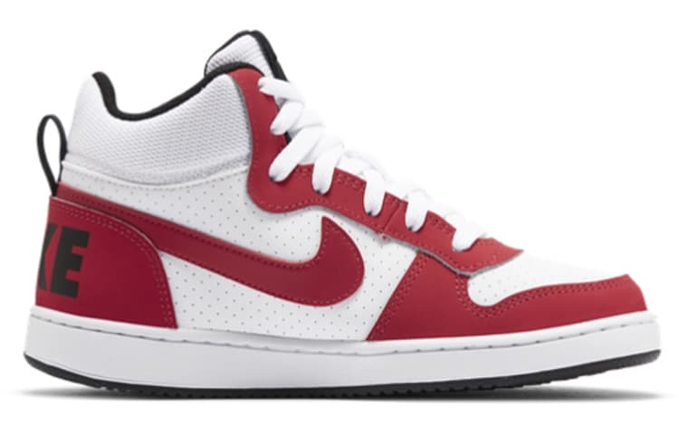 Nike Court Borough Mid Gym Red White GS 4