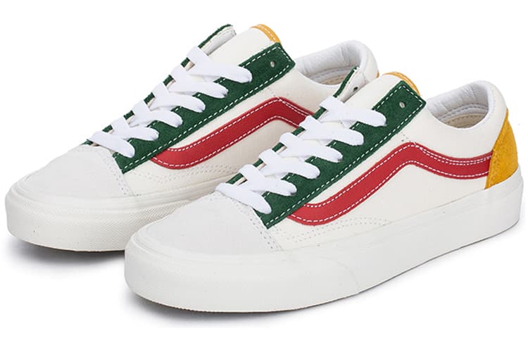 Vans Style 36 White Red 4