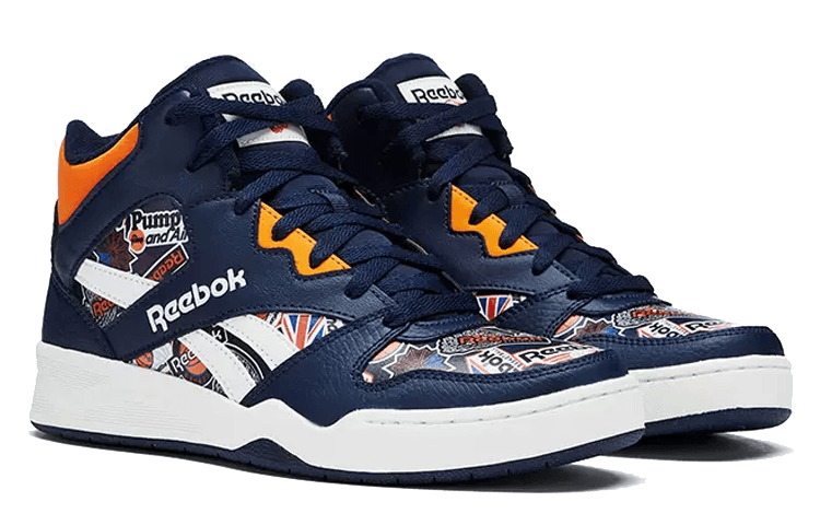 Reebok Royal BB4500 Hi2 'Navy Blue Orange' 5