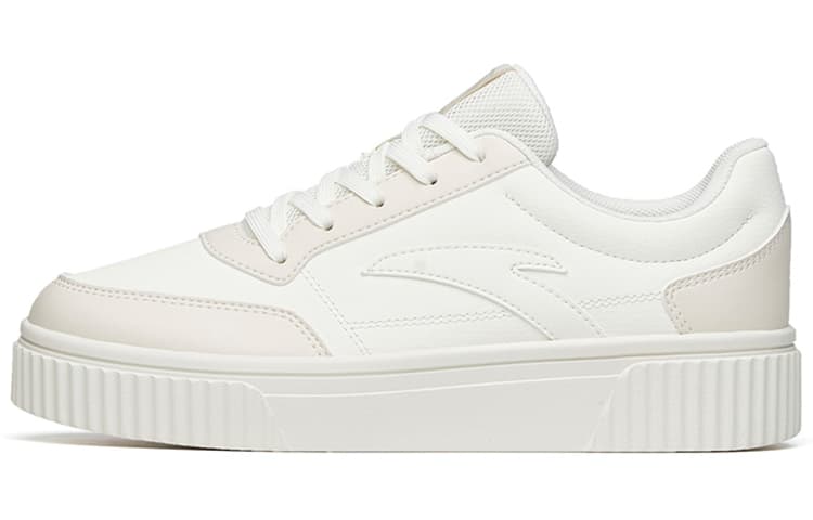 ANTA Women's Thick-Soled Skate Low 'White Light Pink'