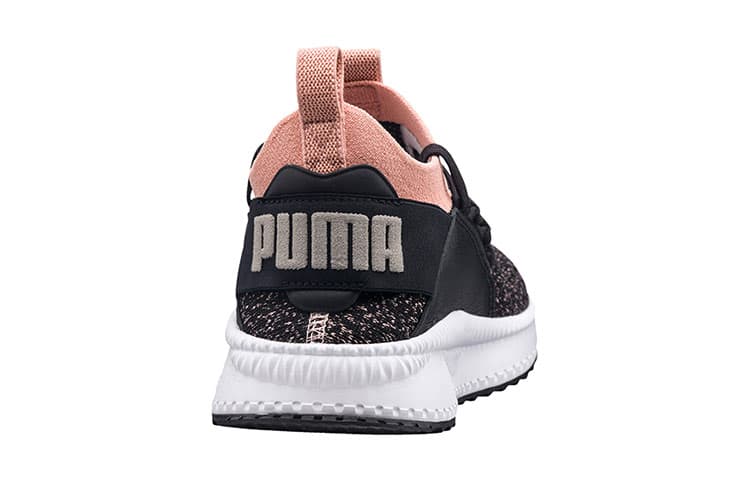 PUMA Tsugi Jun Low Top Running Shoes 'Black White Pink' Women's 5