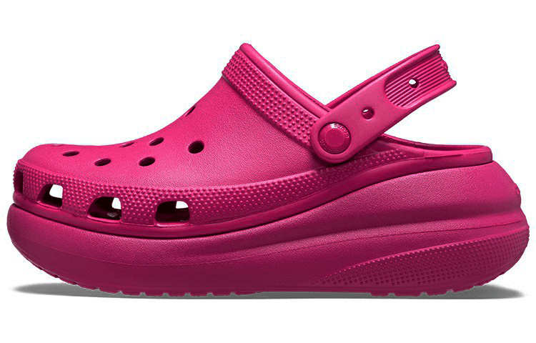 Crocs Classic Clog Klookge Cream Puff Shoes Clogs Unisex Fuchsia