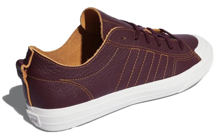 Adidas Originals Nizza Rf Maroon Legacy Gold 4