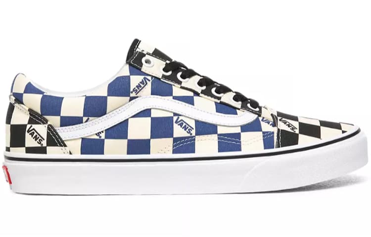 Old Skool Vans 'Big Check Black Navy' 3
