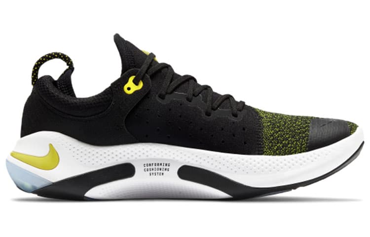 Nike Joyride Run Flyknit Black Opti Yellow 3