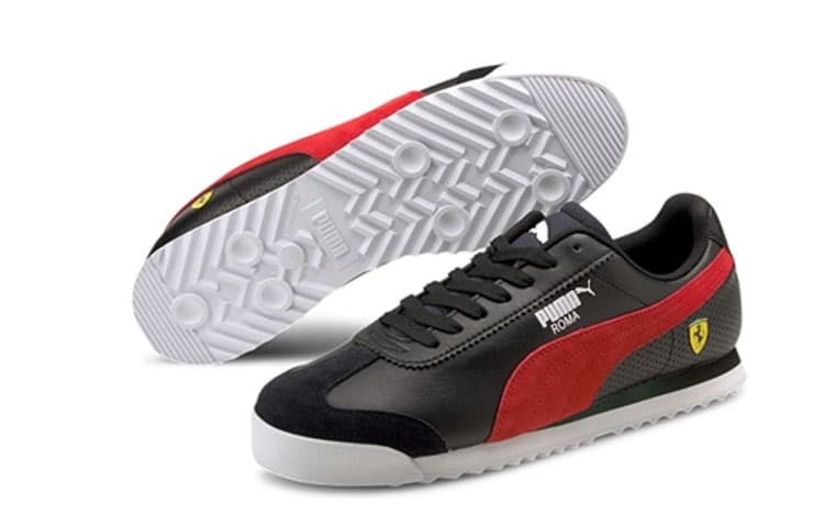 PUMA Scuderia Ferrari X Roma 'Black Rosso Corsa' 5