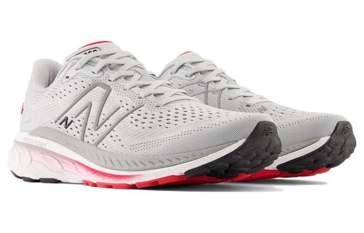 New Balance Fresh Foam X 860 V13 'Light Aluminum True Red' 3