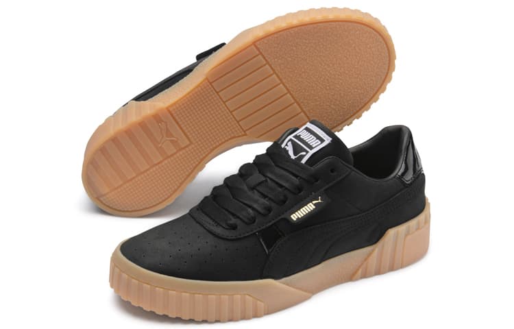 PUMA Cali Nubuck 'Black' Women's 4